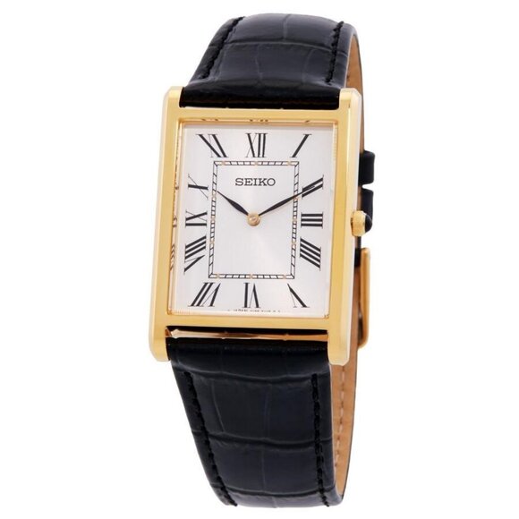 FX02422B NWT Seiko Fashion Men's Quartz Steel Authentic Watch - Picture 1 of 4